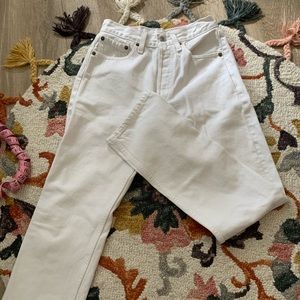 Vintage White Levi’s 501